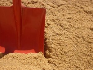 песок для изготовления бетона